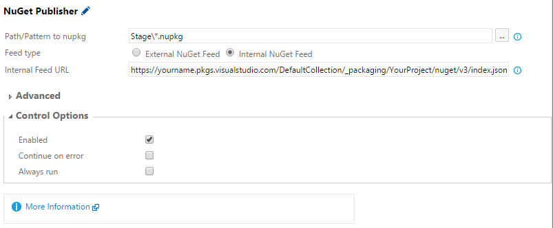 Updated Nuget Publisher Task